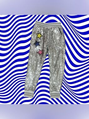 Lola And The Boys Sequin Joggers
